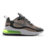 Nike Air Max 270 React - Herren Schuhe Sepia Stone-Black-Electric Green