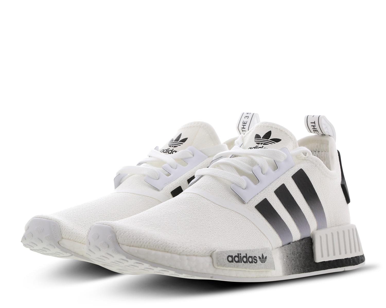 adidas nmd black and white