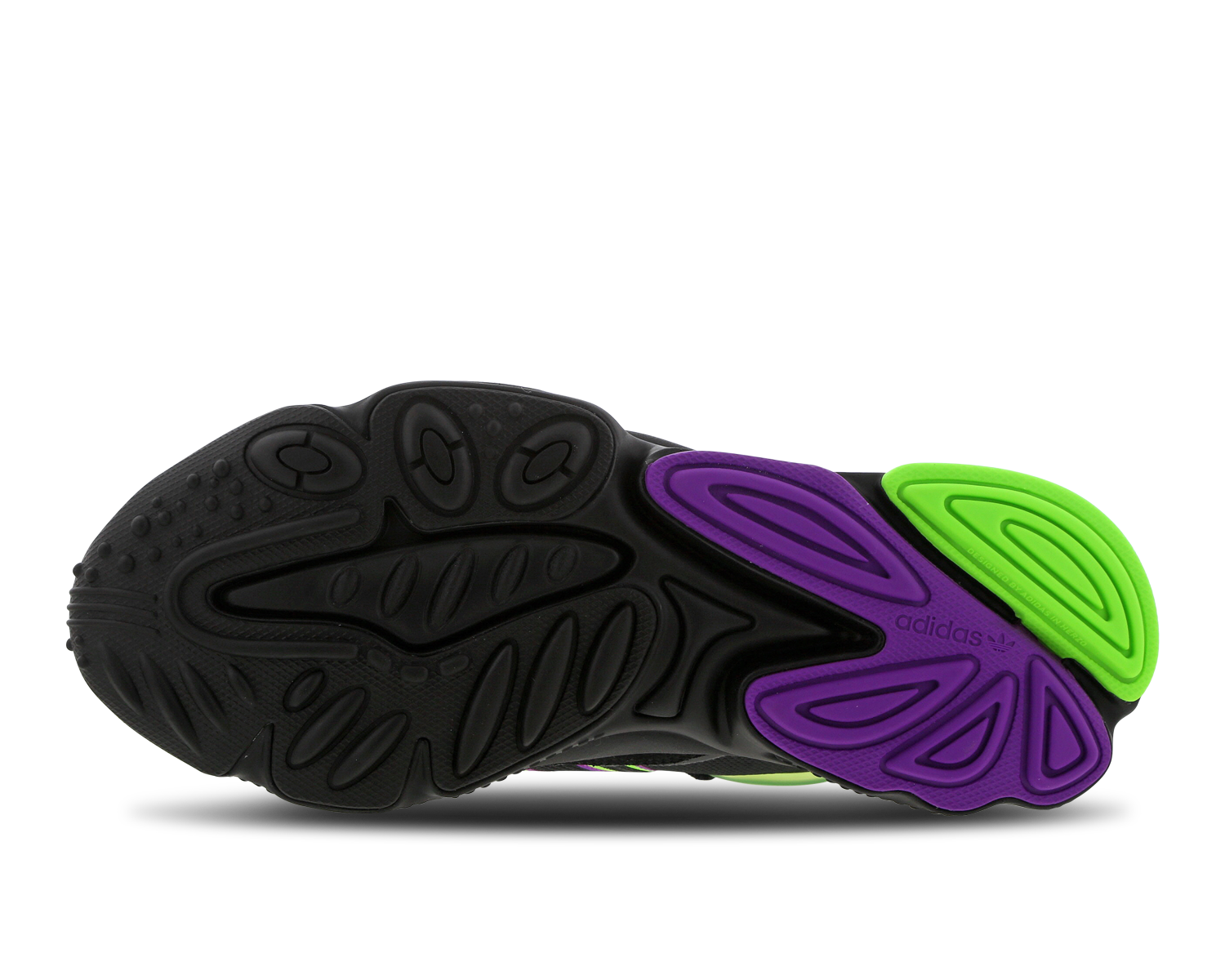 adidas ozweego black purple green