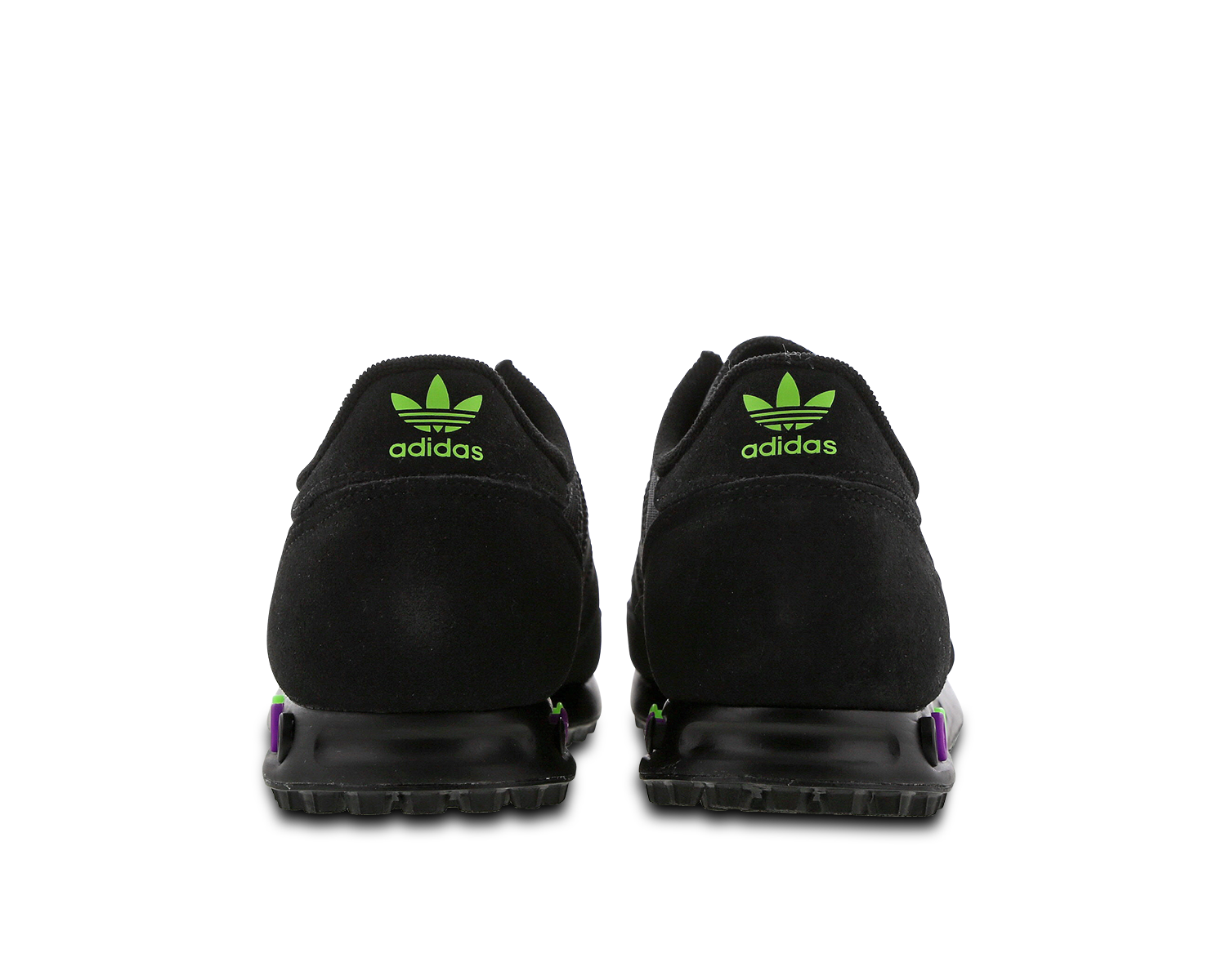 adidas la trainer all black