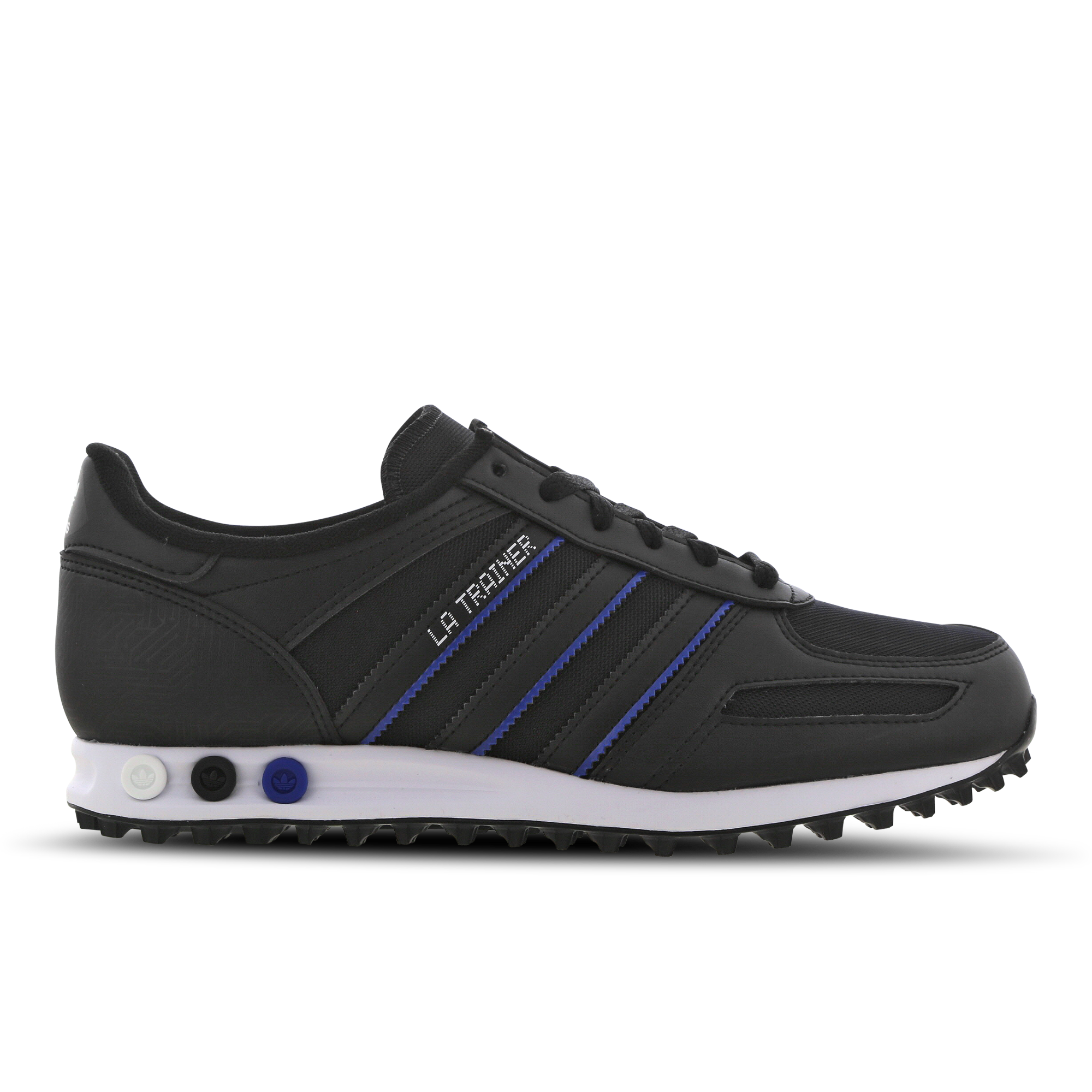 adidas la trainer black leather