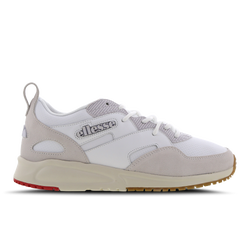 Men Shoes - Ellesse Potenza - White-Red-White