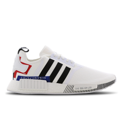 Uomo Scarpe - adidas Nmd_r1 - White-Blue-White