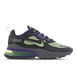 Men Shoes - Nike Air Max 270 React COS - Black-Cool Grey-court Purp-Vapor Green