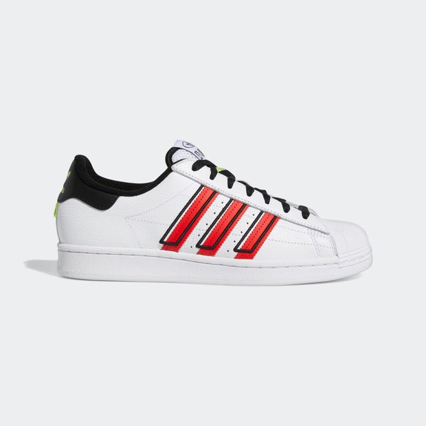 adidas Originals 白色 Superstar 运动鞋 - GX6026