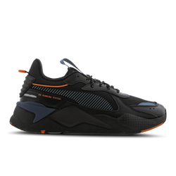 Men Shoes - Puma RS-X Sneaker Utility - Black-Bluestone-Jaffa Orange