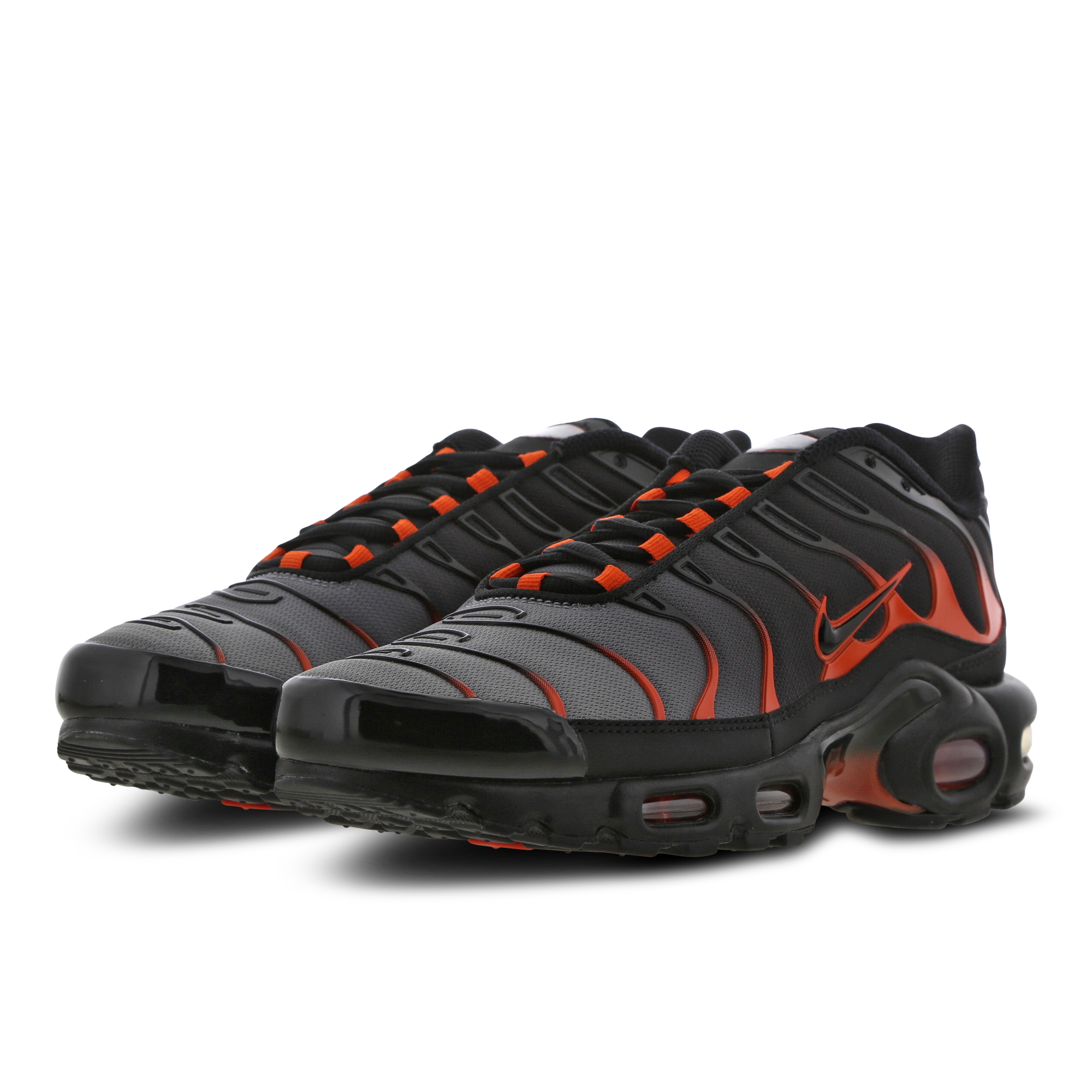 nike tuned 1 black and orange