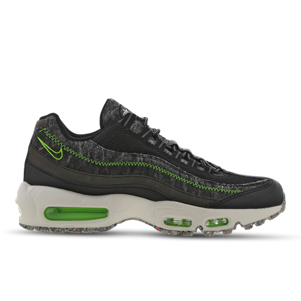 Nike Air Max 95 Essential Recycled Felt - Men's Shoes - Black - Synthetic, Leather Size 44.5 - Foot Locker - Foot Locker | StyleSearch