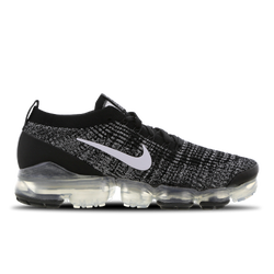 Men Shoes - Nike Air Vapormax Flyknit 3 - Black-White-Metallic Silver