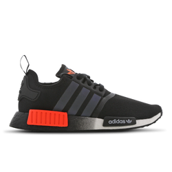 Men Shoes - adidas NMD R1 - Black-White-Solar Orange