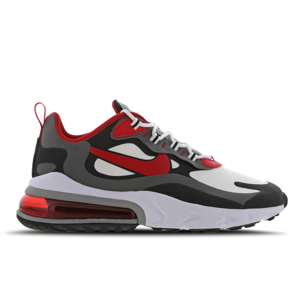 Nike Air Max 270 React Black Iron Grey University Red - CI3866-002