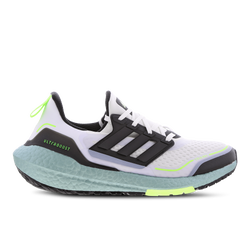 Men Shoes - adidas Ultra Boost 21 - Crystal White-Core Black-Signal Green