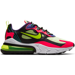 Men Shoes - Nike Air Max 270 React - Black-Hyper Grape-White