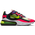 Nike Air Max 270 React - Men Shoes Black-Hyper Grape-White