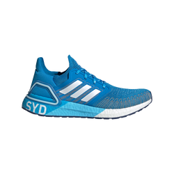 Men Shoes - adidas Performance Ultraboost 20 City Pack Hype - Bright Blue-Ftwr White-Ftwr White