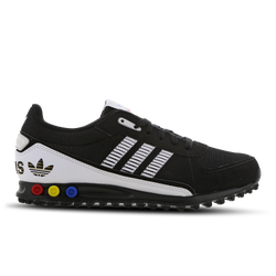 Men Shoes - adidas LA Trainer II - Black-White-Gold