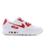 Nike Air Max 90 Essential - Herren Schuhe White-Univ Red-Grey Fog