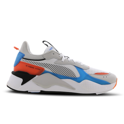 Men Shoes - Puma RS-X Tech - White-Blue-Naturtium