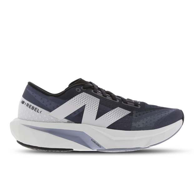 New Balance Men's FuelCell Rebel v4 - Grey/Black - MFCXLK4