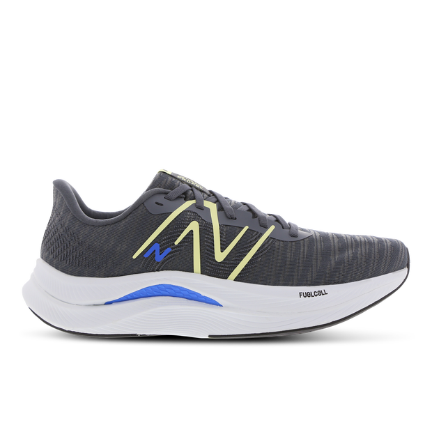 New Balance Herren FuelCell Propel v4 in Blau/Gelb/Grau, Synthetic - MFCPRCC4