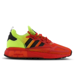 Men Shoes - adidas ZX 2K Boost - Solar Yellow-Ftwr White-Hi-res Red