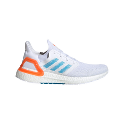 Men Shoes - adidas Performance Ultra Boost 20 - Ftwr White-Sharp Blue-True Orange