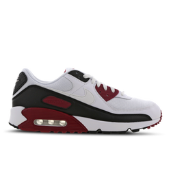 Men Shoes - Nike Air Max 90 - White-White-Red