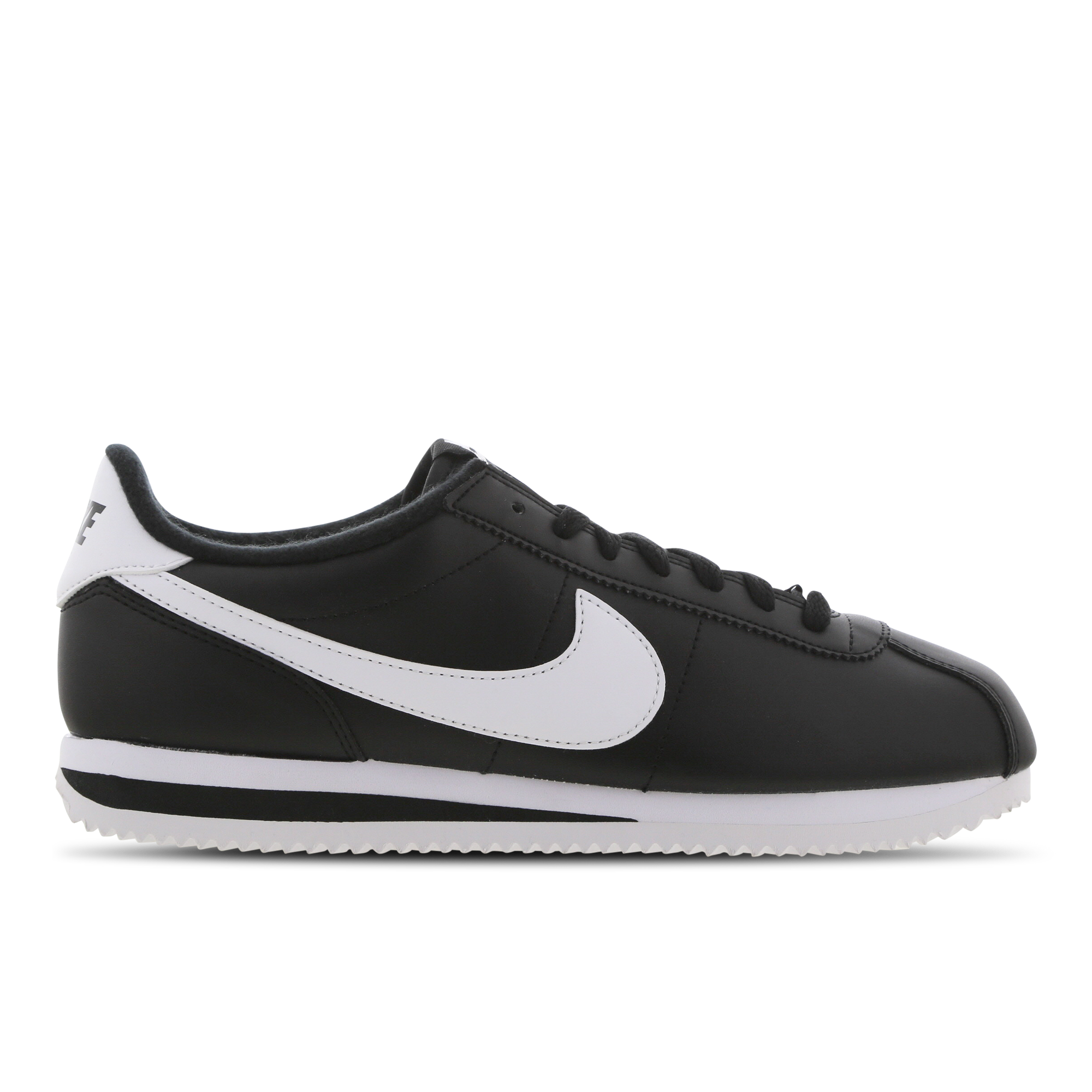 white and black cortez mens