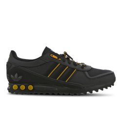 Men Shoes - adidas LA Trainer II - Black-Yellow-Black