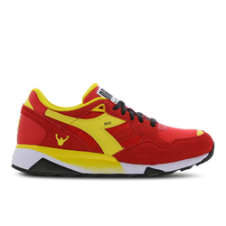 Men Shoes - Diadora N9002 - Red-Yellow-Red