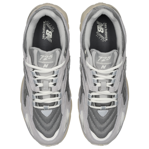 new balance　725 Amazon.com | New Balance 725 Unisex Sneakers, White/Grey, 9