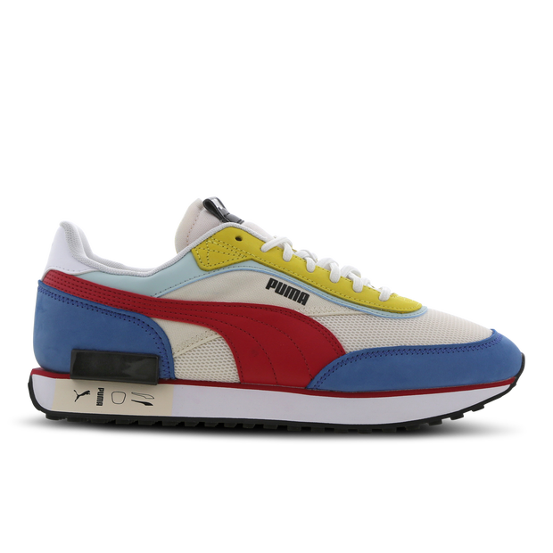 Puma Future Rider Men Shoes White Textile Leather Size 7 5 Foot Locker The Hoxton Trend