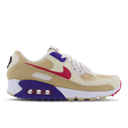 Men Shoes - Nike Air Max 90 Essential Air Sprung - Sesame-Rush Pink-Blue