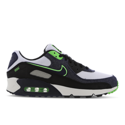 Men Shoes - Nike Air Max 90 Emerald - Black-Scream Green-White