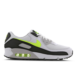 Men Shoes - Nike Air Max 90 Essential - White-Lime-Black