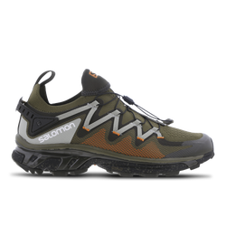 Men Shoes - Salomon XT-Rush - Olive Night-Peat-Vibrant Orange