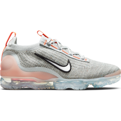Men Shoes - Nike Air Vapormax 2021 - Grey Fog-Mango-Metallic Silver