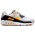 Nike Air Max 90 - Uomo Scarpe White-Laser Orange-Gum Med Bro