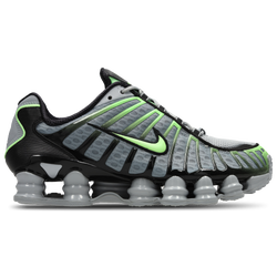 Men Shoes - Nike Shox TL - Wolf Grey-Lime Blast-Black