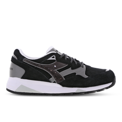 Men Shoes - Diadora N9002 - Black-Silver-White