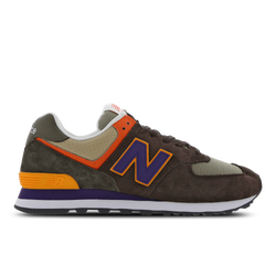 Men Shoes - New Balance 574 - Green-White