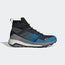 adidas Terrex Trailmaker Mid Gore-tex Hiking - Herren Schuhe Core Black-Grey Six-Blue Rush
