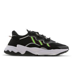 Men Shoes - adidas Ozweego - Black-Solar Green-Onix