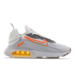 Men Shoes - Nike Air Max 2090 - White-Total Orange-Laser Orange