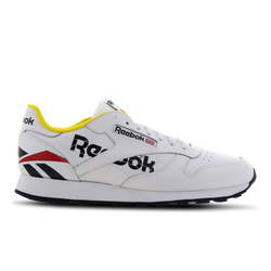Men Shoes - Reebok Classic Leather - White-Blue-Red