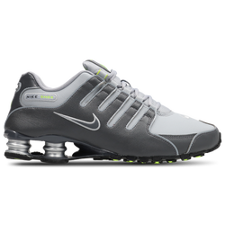 Men Shoes - Nike Shox NZ - Dark Grey-Wolf Grey-Volt