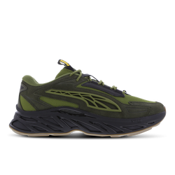 Men Shoes - Puma Exotek - Olive Green-Dark Olive