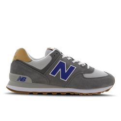 Men Shoes - New Balance 574 - Grey-Blue-Brown