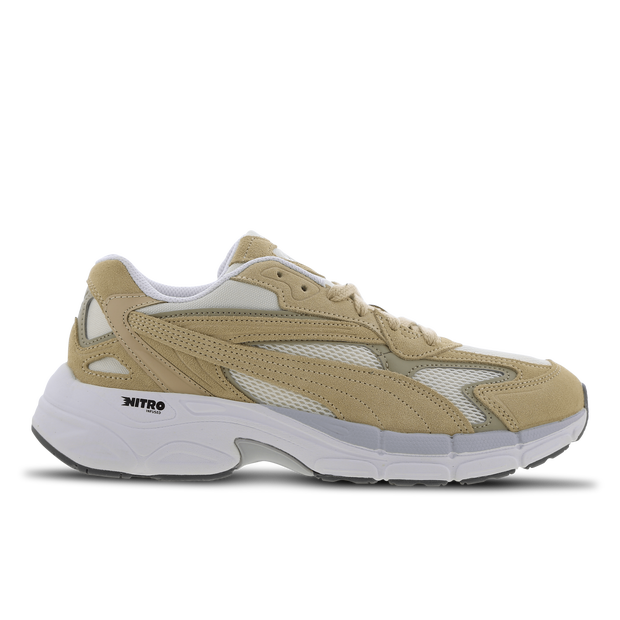 Puma Teveris Homme - Baskets, Beige - Pointure 42 - Maille/synthétique - 38877402