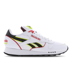 Herren Schuhe - Reebok Classic Leather Pump - White-Core Black-Acid Yellow